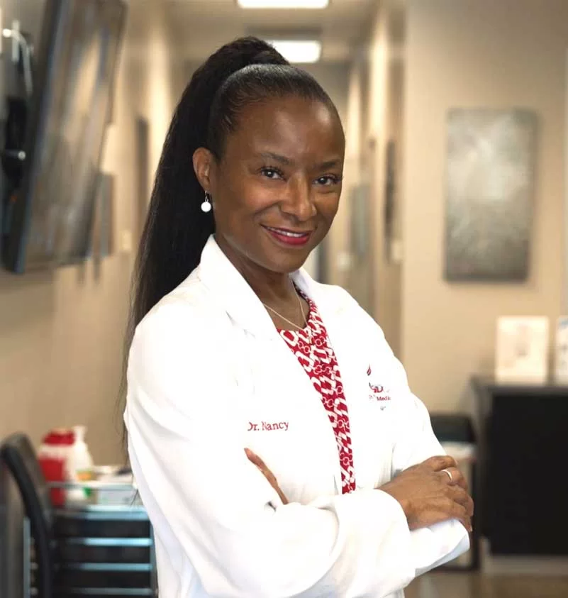 Headshot of Dr. Nancy Gaines-Dillard, DNP-BC, board certified family medicine practitioner